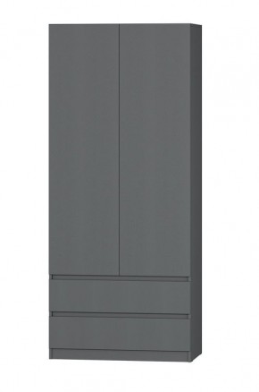 МС "Хилтон" Шкаф №3 900 (Графит) в Нефтекамске - neftekamsk.mebel24.online | фото 2