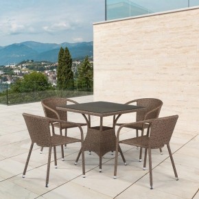 Набор уличный T197BT/Y137C-W56 Light brown (4+1) в Нефтекамске - neftekamsk.mebel24.online | фото 2