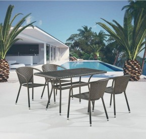 Набор уличный T286A/Y137C-W53 Brown 4Pcs в Нефтекамске - neftekamsk.mebel24.online | фото 2
