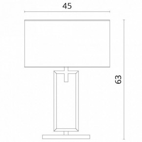 Настольная лампа декоративная Divinare Porta 5933/01 TL-1 в Нефтекамске - neftekamsk.mebel24.online | фото 3