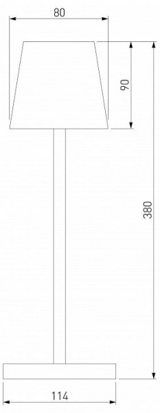 Настольная лампа декоративная Elektrostandard Mist a063928 в Нефтекамске - neftekamsk.mebel24.online | фото 3