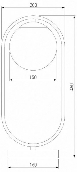 Настольная лампа декоративная Eurosvet Ringo 01138/1 золото в Нефтекамске - neftekamsk.mebel24.online | фото 3
