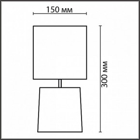 Настольная лампа декоративная Lumion Tanita 8158/1Т в Нефтекамске - neftekamsk.mebel24.online | фото 4