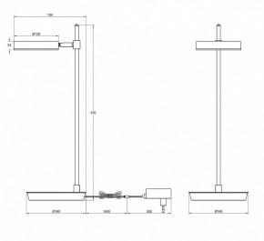Настольная лампа декоративная Maytoni Fad MOD070TL-L8W3K в Нефтекамске - neftekamsk.mebel24.online | фото 3