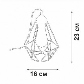 Настольная лампа декоративная Vitaluce V2803 V2803-1/1L в Нефтекамске - neftekamsk.mebel24.online | фото 3