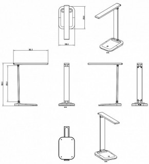 Настольная лампа офисная Arte Lamp London A5124LT-1BK в Нефтекамске - neftekamsk.mebel24.online | фото 2