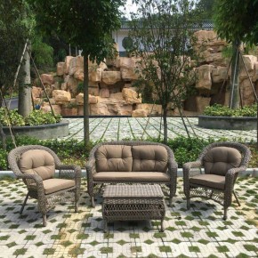 Плетеный комплект для отдыха LV-520BB Beige/Beige в Нефтекамске - neftekamsk.mebel24.online | фото 3