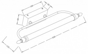 Подсветка для зеркала Maytoni Oculus MIR014WL-L12C3K в Нефтекамске - neftekamsk.mebel24.online | фото 3