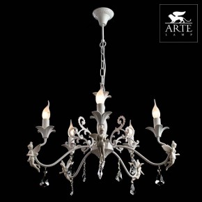 Подвесная люстра Arte Lamp Angelina A5349LM-5WH в Нефтекамске - neftekamsk.mebel24.online | фото 4