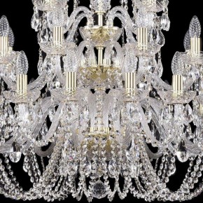 Подвесная люстра Bohemia Ivele Crystal 1402 1402/16+8+4/300/h-123/3d/G в Нефтекамске - neftekamsk.mebel24.online | фото 3