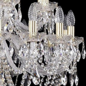 Подвесная люстра Bohemia Ivele Crystal 1402 1402/16+8+4/300/XL-123/3D/G в Нефтекамске - neftekamsk.mebel24.online | фото 2