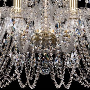 Подвесная люстра Bohemia Ivele Crystal 1402 1402/16+8/400/G в Нефтекамске - neftekamsk.mebel24.online | фото 3