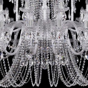 Подвесная люстра Bohemia Ivele Crystal 1402 1402/20+10+5/530/XL-165/Ni в Нефтекамске - neftekamsk.mebel24.online | фото 3