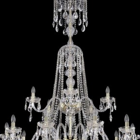 Подвесная люстра Bohemia Ivele Crystal 1402 1402/20+10+5/530/XL-206/3d/G в Нефтекамске - neftekamsk.mebel24.online | фото 3