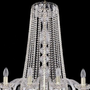 Подвесная люстра Bohemia Ivele Crystal 1402 1402/20/460/h-115/G в Нефтекамске - neftekamsk.mebel24.online | фото 3