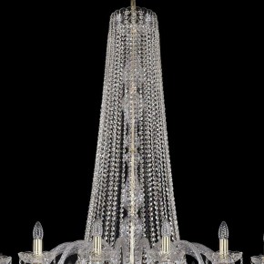 Подвесная люстра Bohemia Ivele Crystal 1402 1402/20/530/h-164/G в Нефтекамске - neftekamsk.mebel24.online | фото 3