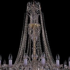 Подвесная люстра Bohemia Ivele Crystal 1411 1411/16/400/XL-115/G в Нефтекамске - neftekamsk.mebel24.online | фото 4