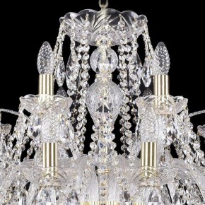 Подвесная люстра Bohemia Ivele Crystal 1411 1411/16+8/360/G в Нефтекамске - neftekamsk.mebel24.online | фото 4