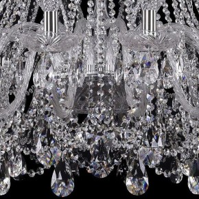 Подвесная люстра Bohemia Ivele Crystal 1411 1411/18/400/h-113/Ni в Нефтекамске - neftekamsk.mebel24.online | фото 3