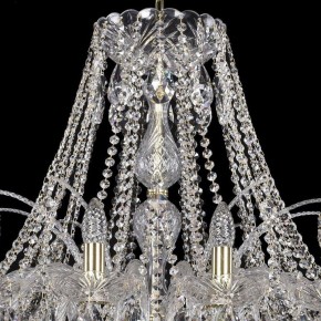 Подвесная люстра Bohemia Ivele Crystal 1411 1411/20/400/G в Нефтекамске - neftekamsk.mebel24.online | фото 4