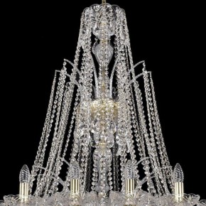 Подвесная люстра Bohemia Ivele Crystal 1411 1411/20/400/XL-120/G в Нефтекамске - neftekamsk.mebel24.online | фото 4
