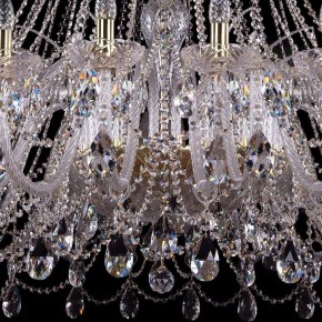 Подвесная люстра Bohemia Ivele Crystal 1411 1411/24/530/G в Нефтекамске - neftekamsk.mebel24.online | фото 3
