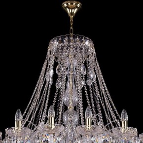 Подвесная люстра Bohemia Ivele Crystal 1411 1411/24/530/G в Нефтекамске - neftekamsk.mebel24.online | фото 4