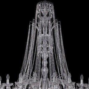 Подвесная люстра Bohemia Ivele Crystal 1411 1411/24/530/XL-163/Ni в Нефтекамске - neftekamsk.mebel24.online | фото 4