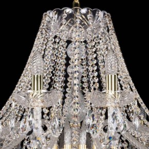 Подвесная люстра Bohemia Ivele Crystal 1413 1413/18/400/G в Нефтекамске - neftekamsk.mebel24.online | фото 4