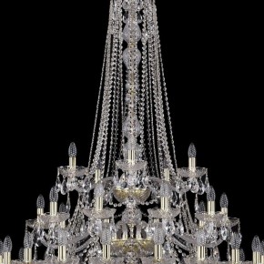 Подвесная люстра Bohemia Ivele Crystal 1413 1413/20+10+5/400/h-158/3d/G в Нефтекамске - neftekamsk.mebel24.online | фото 5
