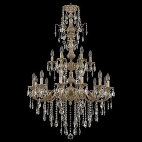 Подвесная люстра Bohemia Ivele Crystal 7201 72101/12+6/250/XL/2d B FP в Нефтекамске - neftekamsk.mebel24.online | фото 2