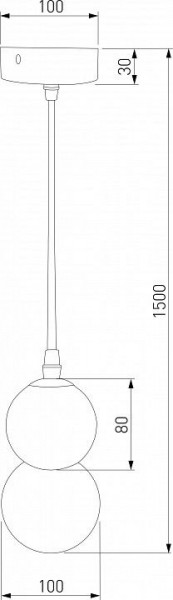 Подвесная люстра Eurosvet Polar 50250/1 LED серый в Нефтекамске - neftekamsk.mebel24.online | фото 3