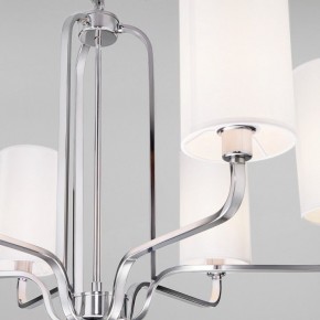Подвесная люстра Eurosvet Purezza 60128/6 хром в Нефтекамске - neftekamsk.mebel24.online | фото 5
