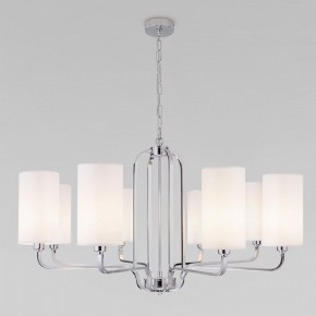 Подвесная люстра Eurosvet Purezza 60128/8 хром в Нефтекамске - neftekamsk.mebel24.online | фото 2