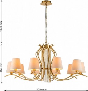 Подвесная люстра Favourite Ketten 2867-10P в Нефтекамске - neftekamsk.mebel24.online | фото 4