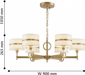 Подвесная люстра Favourite Mateo 2634-8P в Нефтекамске - neftekamsk.mebel24.online | фото 8