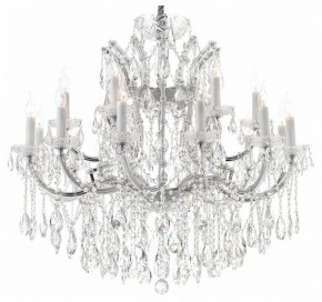 Подвесная люстра iLamp Diamond 6071-18 CR+CL в Нефтекамске - neftekamsk.mebel24.online | фото