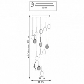 Подвесная люстра Lightstar Acrile 738131 в Нефтекамске - neftekamsk.mebel24.online | фото 7