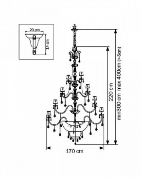 Подвесная люстра Lightstar Nativo 715577 в Нефтекамске - neftekamsk.mebel24.online | фото 3