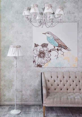 Подвесная люстра Maytoni Bird ARM013-08-W в Нефтекамске - neftekamsk.mebel24.online | фото 4
