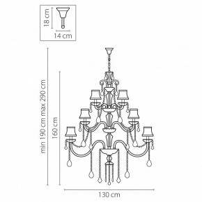 Подвесная люстра Osgona Nativo 715287 в Нефтекамске - neftekamsk.mebel24.online | фото 3