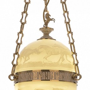 Подвесной светильник Bohemia Ivele Crystal 7100 71000P/25 GW Horse Y8 FH1S в Нефтекамске - neftekamsk.mebel24.online | фото 3