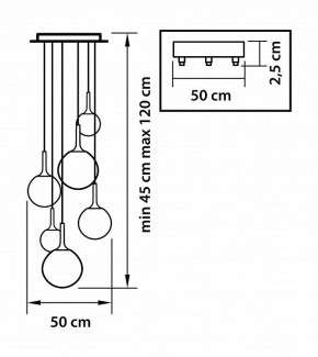 Подвесной светильник Lightstar Globo 813062 в Нефтекамске - neftekamsk.mebel24.online | фото 3