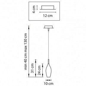 Подвесной светильник Lightstar Pentola 803027 в Нефтекамске - neftekamsk.mebel24.online | фото 3