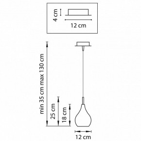 Подвесной светильник Lightstar Pentola 803031 в Нефтекамске - neftekamsk.mebel24.online | фото 3