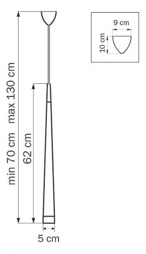 Подвесной светильник Lightstar Punto 807016 в Нефтекамске - neftekamsk.mebel24.online | фото 3