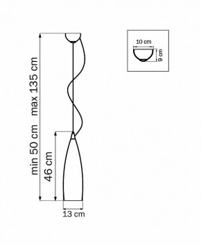 Подвесной светильник Lightstar Volare 804010 в Нефтекамске - neftekamsk.mebel24.online | фото 4