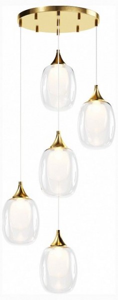 Подвесной светильник Maytoni Aura MOD016PL-05BS в Нефтекамске - neftekamsk.mebel24.online | фото
