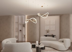 Подвесной светильник Maytoni Oasis MOD289PL-L53BS3K в Нефтекамске - neftekamsk.mebel24.online | фото 5