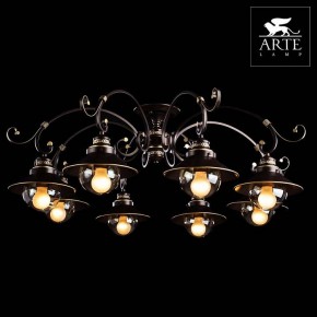 Потолочная люстра Arte Lamp Grazioso A4577PL-8CK в Нефтекамске - neftekamsk.mebel24.online | фото 3
